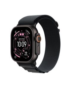 Apple Watch Ultra 3 GPS + Cell 49mm Black Titanium Case with Black Alpine Loop