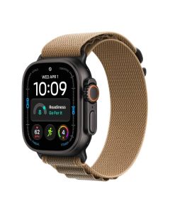 Apple Watch Ultra 4GPS + Cell 49mm Natural Titanium Case with Desert Alpine Loop